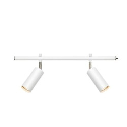 faretto cilindro markslojd expand 2xgu10 12w ip20 50cm bianco [107515]