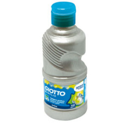 Tempera pronta acrilica giotto 250ml argento pz: 8 [533900]