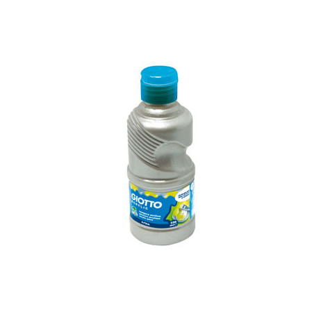 Tempera pronta acrilica giotto 250ml argento pz: 8 [533900]