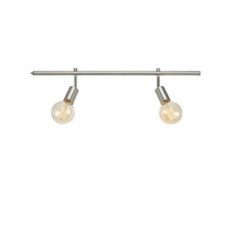 faretto markslojd expand 2xe27 15w ip20 70cm acciaio [107543]