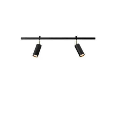 faretto markslojd expand 2xgu10 7w ip20 70cm nero [107973]