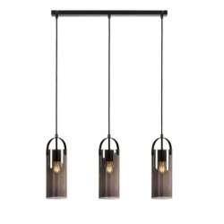 lampada a sospensione a led markslojd glory 3xe27 ip20 230v 15w nero