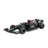 modellino maisto mercedes f1 car 2021 lewis hamilton rc 1:24 multicolore