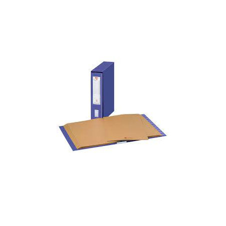 classificatore king mec numerico 12 blu 23x32cm, dorso 7cm [00011304]
