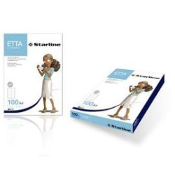 Etichette starline adesiva bianca 100 fogli a4 (24 etichette 70x36mm)