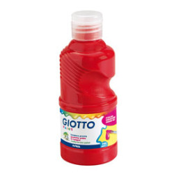 Tempera pronta 250ml lavabile giotto rosso pz: 8 [530808]