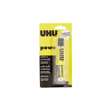 colla trasparente extraforte uhu power 45ml [d3251]