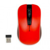 mouse ibox lorini imof008wr wireless (optical 1600 dpi colore rosso)