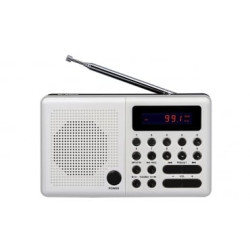 radio eltra usb fm bianco [ubeltrpliszkab0]