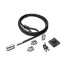 kit cavo di sicurezza kensington desktop peripheral microsaver 2.0