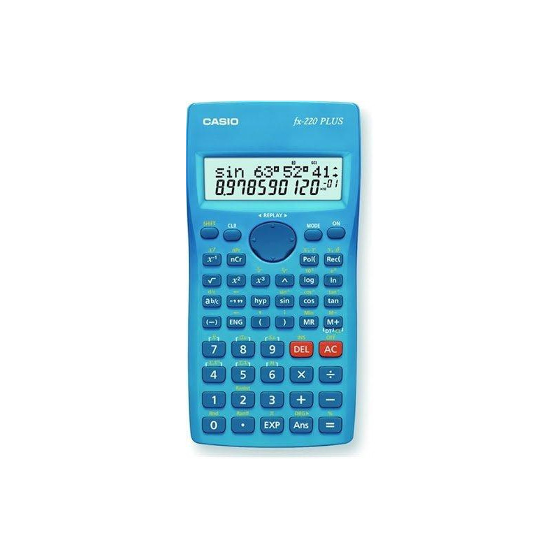 calcolatrice sciantifica casio fx-220 plus blu [fx-220 plus