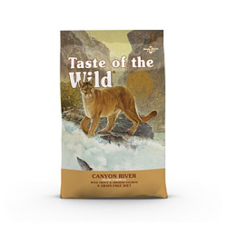 mangime secco taste of the wild canyon river per gatto 2kg