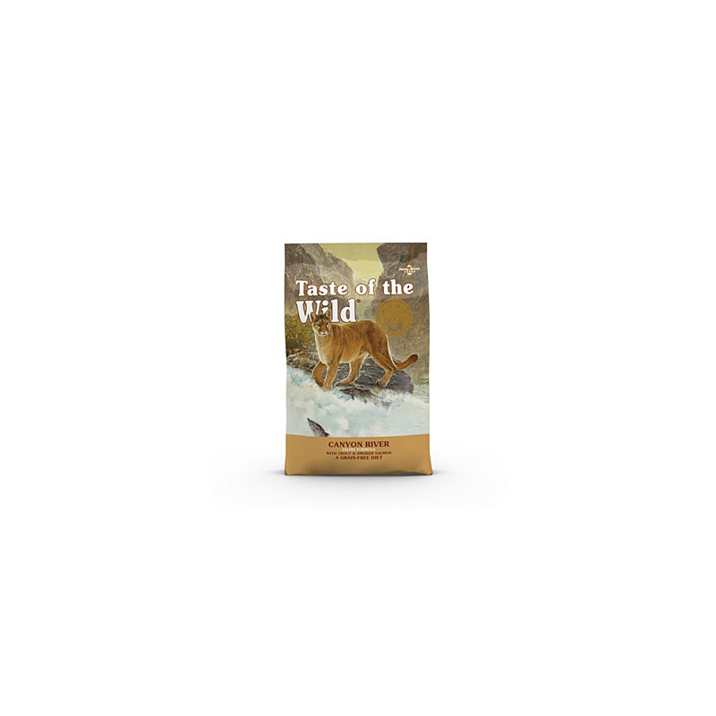 mangime secco taste of the wild canyon river per gatto 2kg