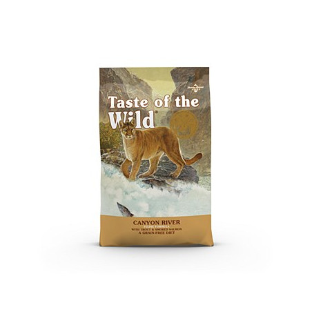 mangime secco taste of the wild canyon river per gatto 2kg