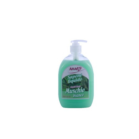 Sapone liquido in dispenser al muschio bianco - 500ml - amacasa
