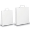 Scatola 350 shoppers 22x10x29cm bianco neutro piattina [001673]
