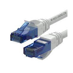 cavo di rete wp europe u/utp cat.5e pvc 1m grigio [wpc-pat-5u010]