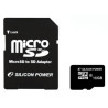 16gb scheda microsd silicon power classe 10 [sp016gbsth010v10-sp]