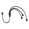 cavo adattatore inter-tech rgb 3 vie nero [88885466]