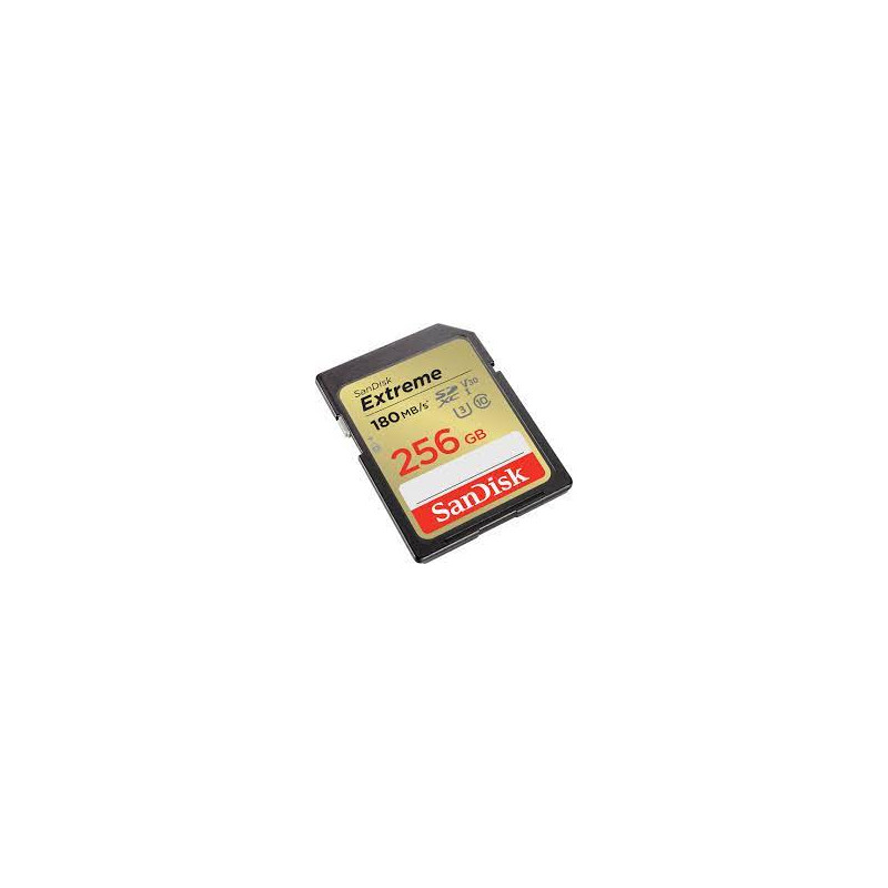 256gb scheda microsdxc sandisk uhs-i class 10 extreme [sdsdxvv-256g-gncin]