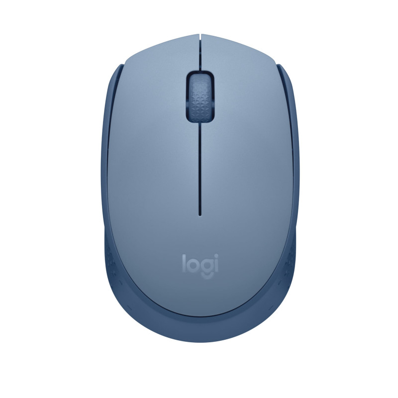 mouse logitech m171 wireless blu grigio [910-006866]