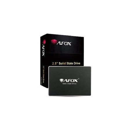 ssd 256gb afox tlc 555/510mb/s 2,5" sataiii nero [sd250-256gn]
