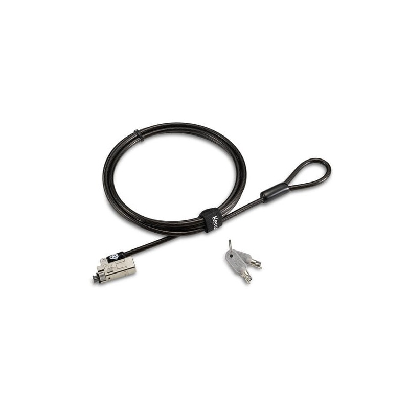 cavo di sicurezza kensington slim nanosaver 2.0 per notebook nero/argento