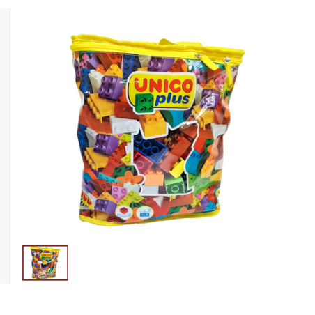 gioco da costruzione androni giocattoli unicoplus 110pz [8506 0000]