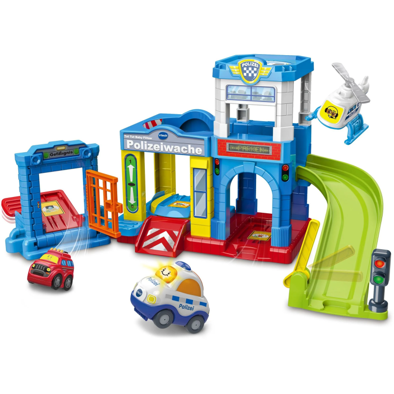 set da gioco vtech tut tut baby flitzer stazione di polizia -de