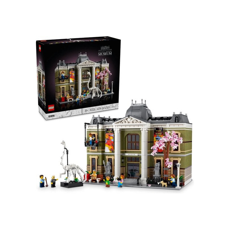 lego icons il museo di storia naturale 4014pz [10326]