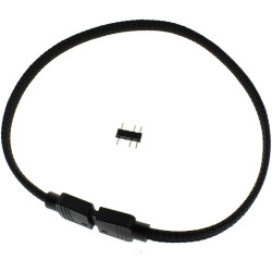 cavo prolunga xspc rgb 5v 3pin 30cm nero