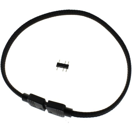 cavo prolunga xspc rgb 5v 3pin 30cm nero