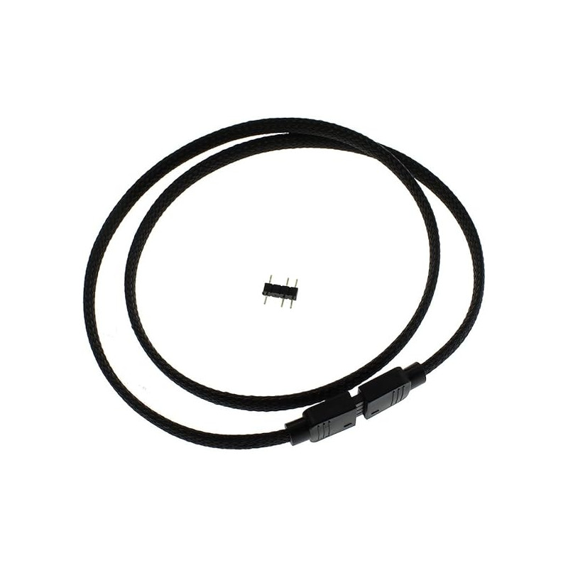 cavo di prolunga xspc rgb 5v 3pin 60cm nero