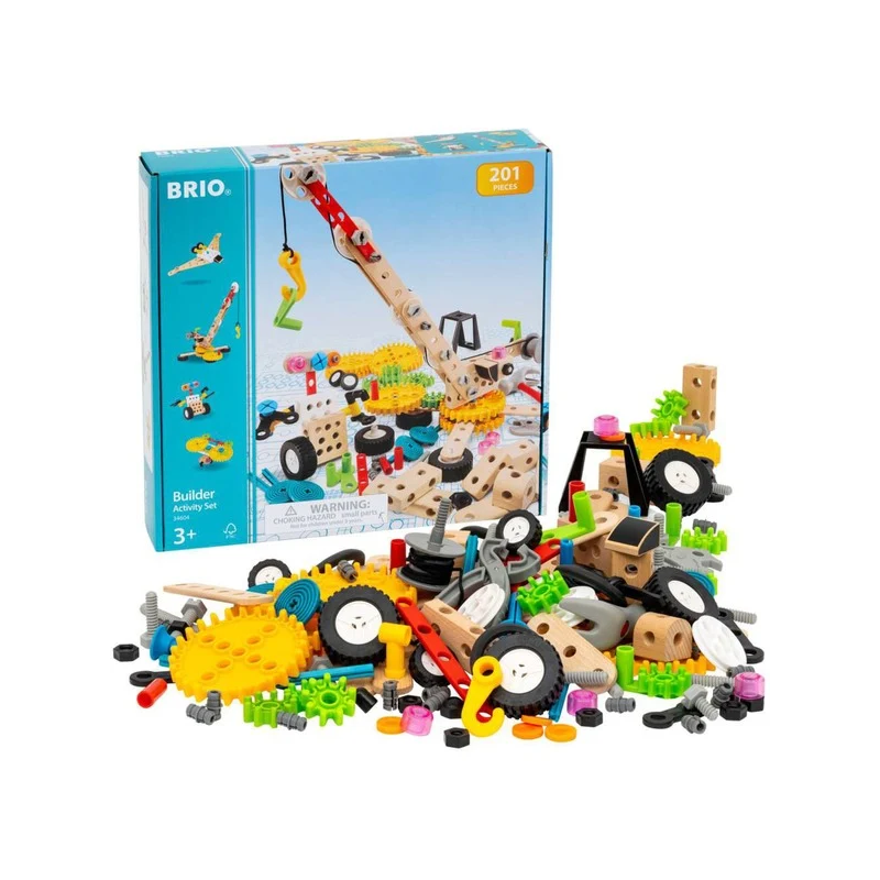 giochi di costruzione brio per bambini piccoli multicolore 201p [63460400]