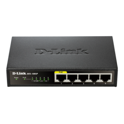 Switch d-link 10/100 mbit/s ethernet poe 5porte [des-1005p]