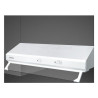 cappa familiare smeg ksec61be3 con frontalino a vista 400 m3/h/133w/60cm/classe