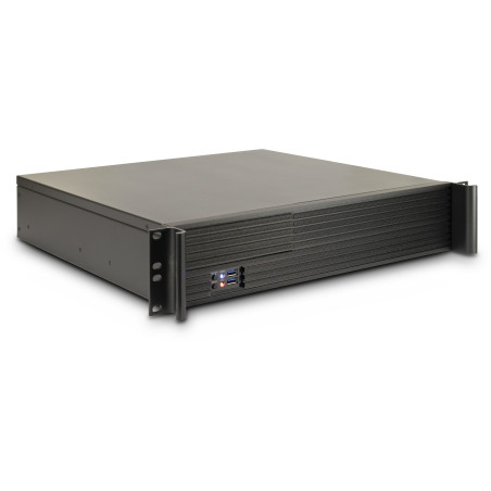 server inter-tech ipc 2u-k-240l 2 unitÃ  di altezza nero