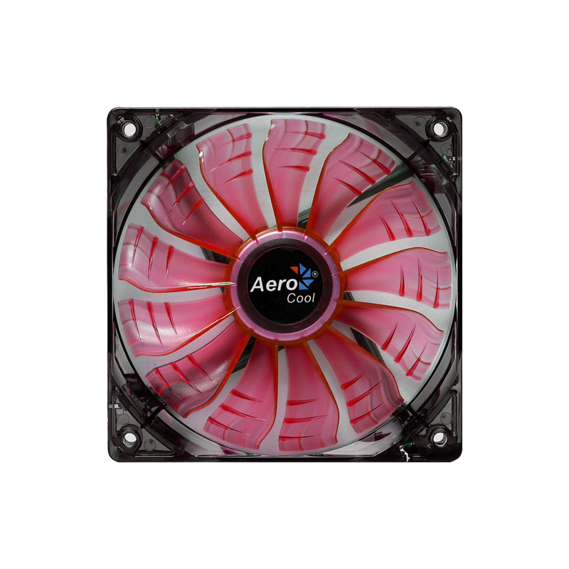 Ventola 140x140 aerocool air force red edition [en51493]