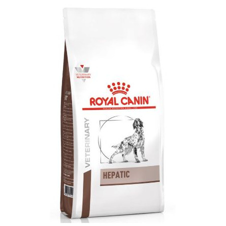 cibo secco royal canin hepatic crocchette per cani 7kg