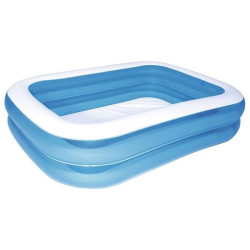 piscina gonfiabile intex rettangolare 203x152x48cm 540l bianco/blu