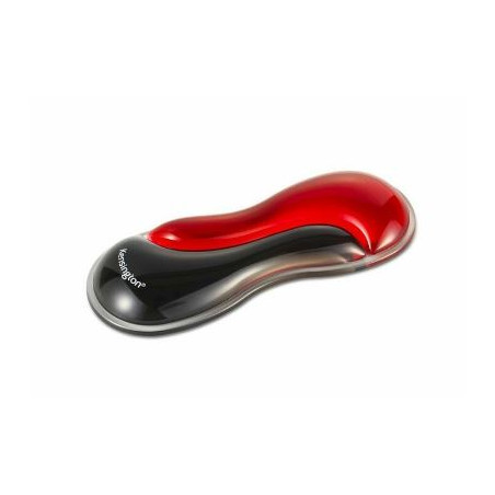 poggiapolsi kensington slim duo gel per mouse/trackball rosso [amkenfk62440wwr]