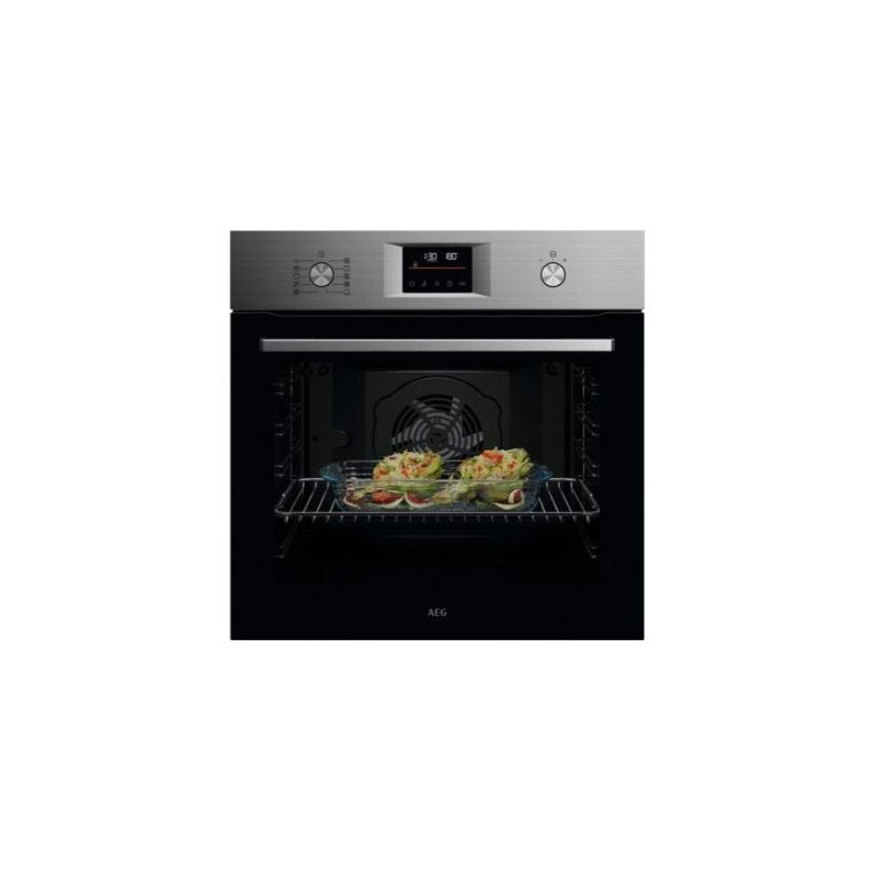 forno ad incasso aeg tu5ab42sm combinato a vapore 56.4cm 72l a+ 2990w