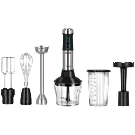 set frullatore a immersione mpm mbl-42m 0.80l 1500w nero [mbl-42m]