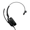cuffie jabra gn evolve2 50 a padiglione per ufficio con microfono