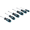 set di cacciaviti makita e-10528 nero/blu 6pz [e-10528]