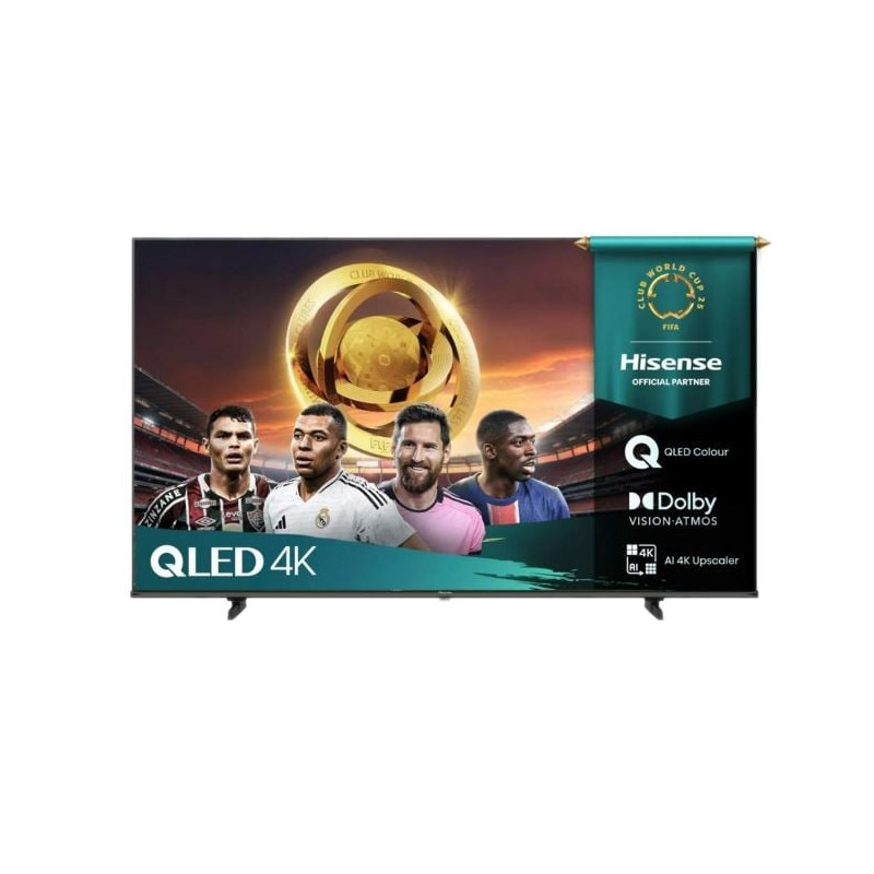 tv qled 55" hisense 55e7q 4k uhd 3840x2160p smart tv classe