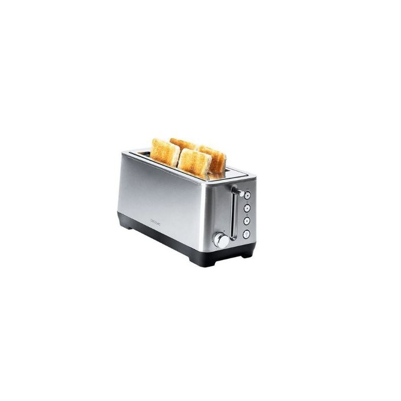 tostapane cecotec big toast extra double 1600w acciaio inossidabile