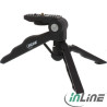 Mini treppiede inline 8.5cm nero [48008b]