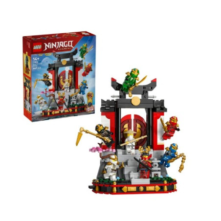 set di gioco lego ninjago 71866 display personaggi ninja multicolore