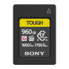960gb scheda di memoria sony cfexpress tipo a nero giallo [ceag960t]